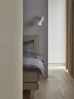 Matri Aina bed, 90 x 200 cm, ivory melange