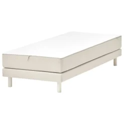 Matri Aina bed, 80 x 200 cm, ivory melange