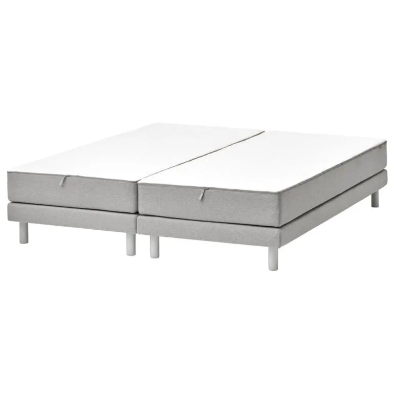 Matri Aina bed, 160 x 200 cm, light grey
