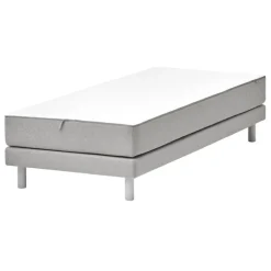 Matri Aina bed, 80 x 200 cm, light grey