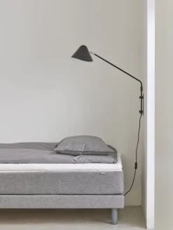 Matri Aina bed, 90 x 200 cm, light grey