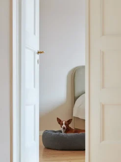 Matri Dog bed, L, Wooly, graphite