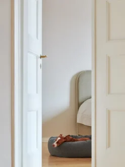 Matri Dog bed, L, Wooly, graphite