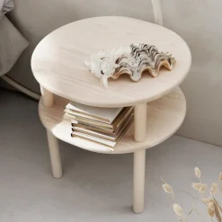 Matri Lempi bedside table, natural ash