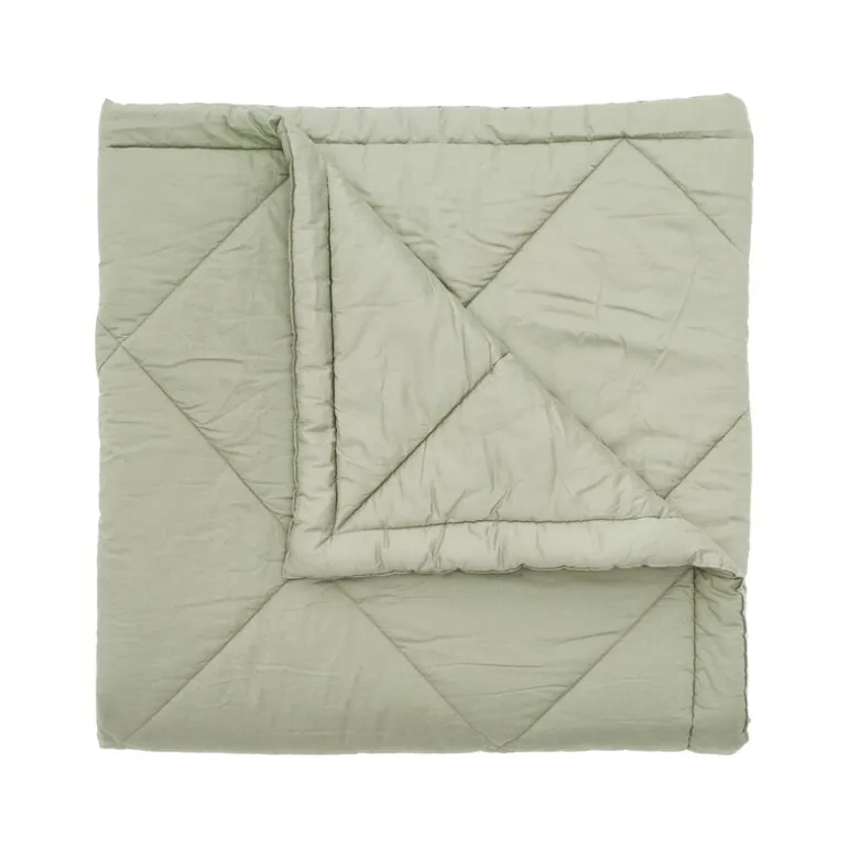 Matri Piia single bed cover, 160 x 260 cm, sage