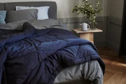 Matri Piia single bed cover, 160 x 260 cm, ink