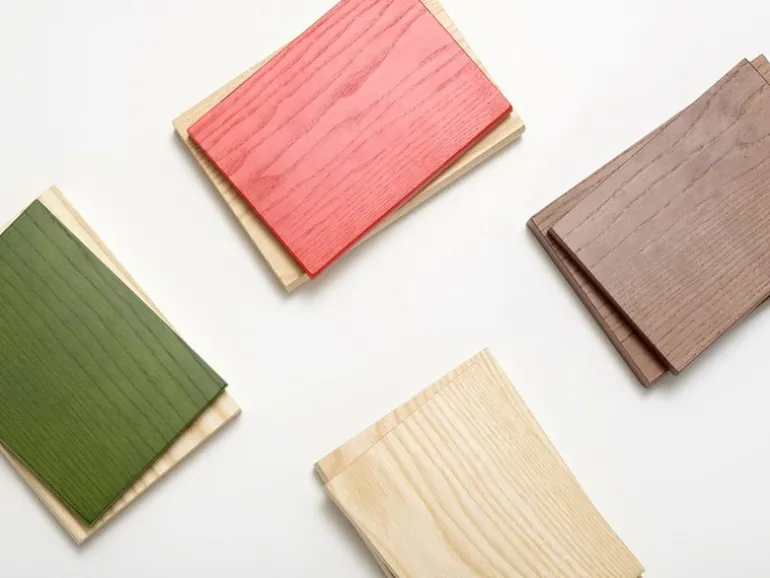 Mattiazzi Cassetta box, natural ash - green