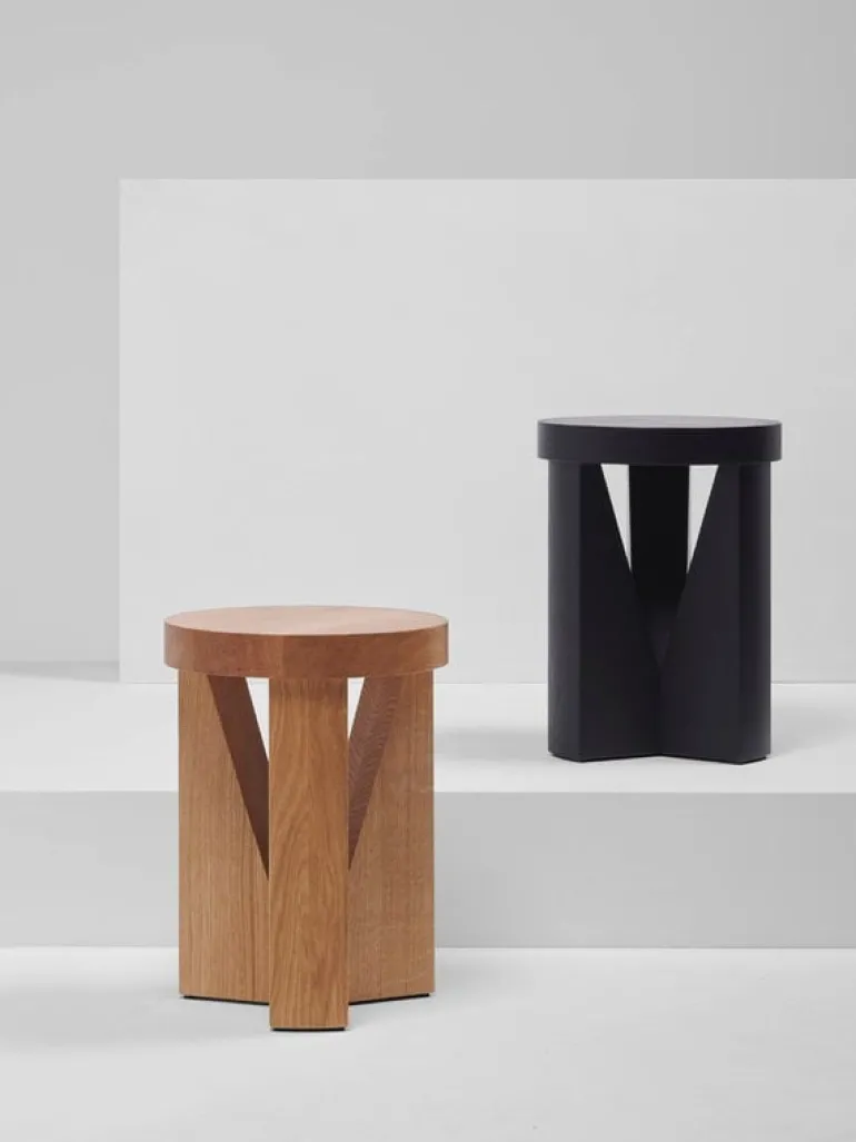 Mattiazzi MC20 Cugino stool, black