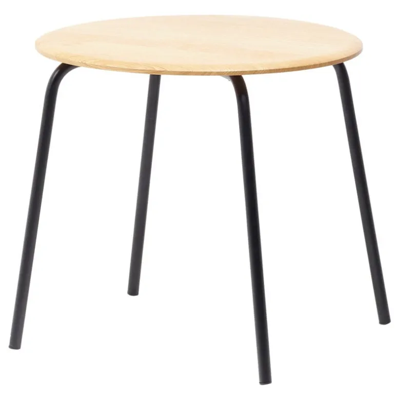 Mattiazzi MC16 Forcina table 80 cm, black steel - ash