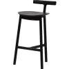 Mattiazzi MC7 Radice bar stool 65 cm, black