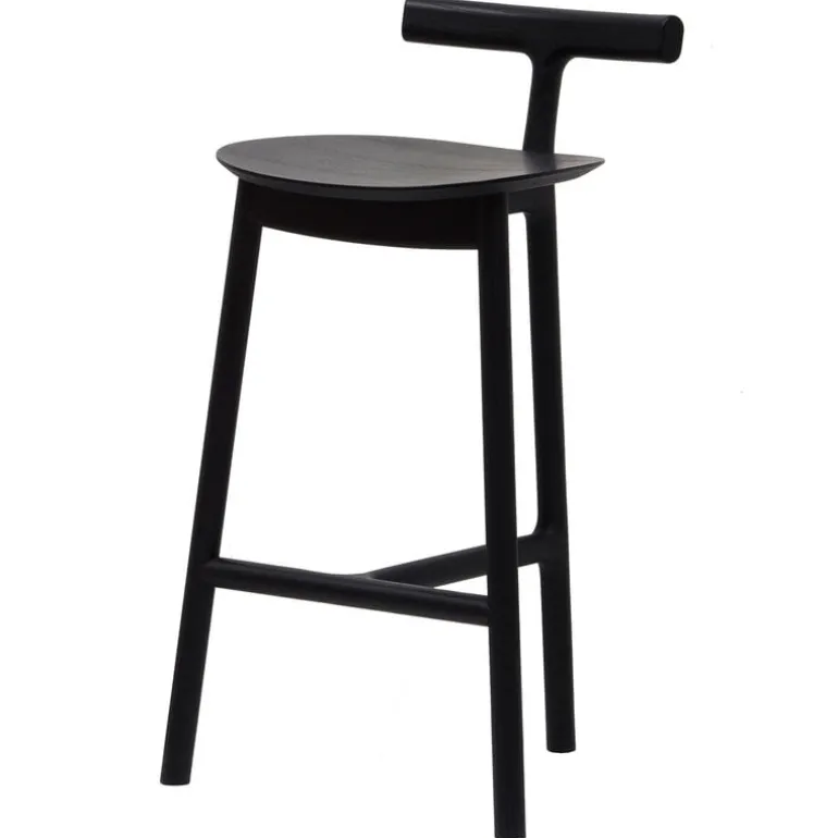 Mattiazzi MC7 Radice bar stool 65 cm, black