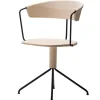 Mattiazzi MC9 Uncino chair A, ash - black metal