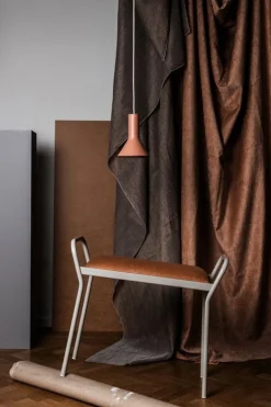 Maze Anyone stool, grey - rust