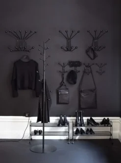 Maze Bill coat rack, L, black