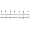 Maze Bill Horizontal coat rack, silk grey