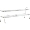 Maze Bill shoe shelf, L, white