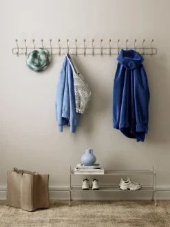 Maze Bill shoe shelf, silk grey