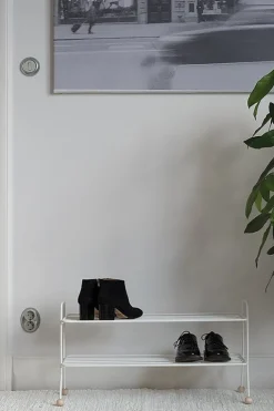 Maze Bill shoe shelf, white