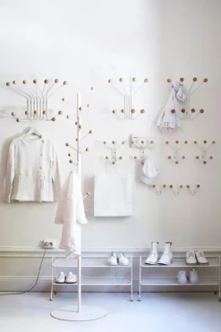 Maze Bill shoe shelf, white