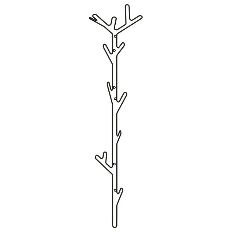 Maze Branch wall hanger, black