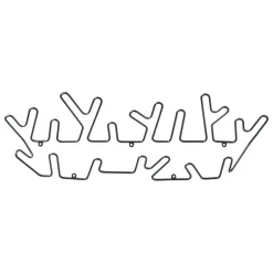 Maze Crown wall hanger, black