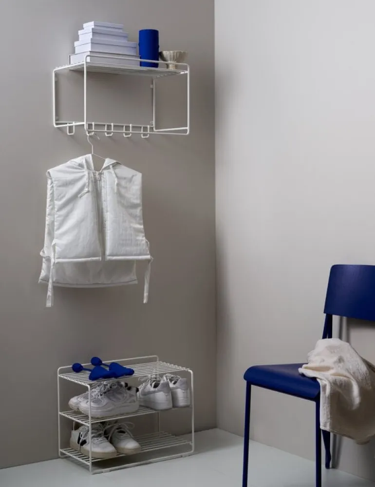 Maze Downtown shoe shelf, white