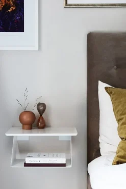 Maze Edgy shelf, white