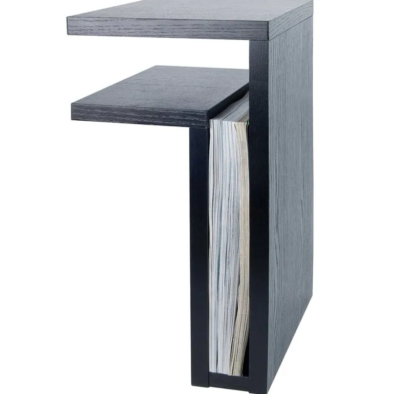 Maze F-shelf, left, black