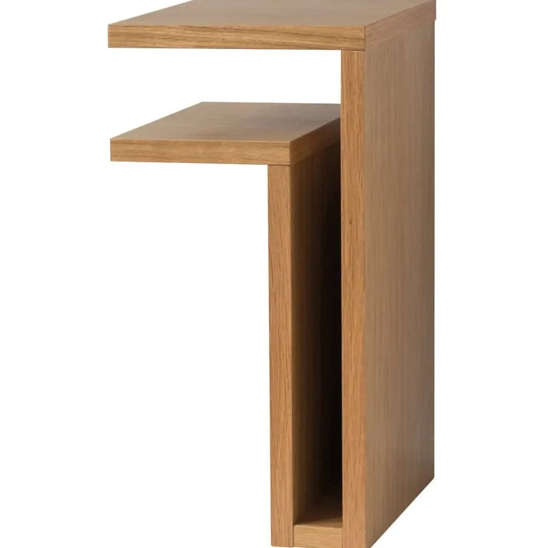 Maze F-shelf, left, oak