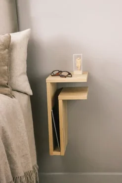 Maze F-shelf, right, oak
