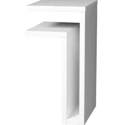 Maze F-shelf, right, white