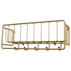 Maze Midtown shelf, brass
