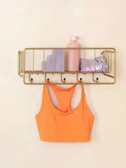 Maze Midtown shelf, brass