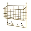 Maze Mitten Shelf, S, brass