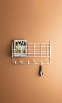 Maze Mitten Shelf, white