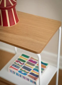 Maze Mixrack floor shelf, oak - white