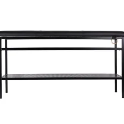 Maze Nancy bench, black