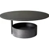 Maze Parasol coffee table, L, dark stained oak