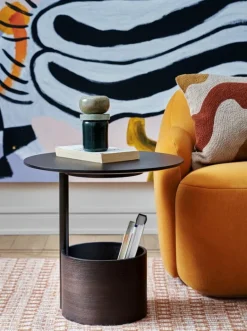 Maze Parasol coffee table, S, dark stained oak