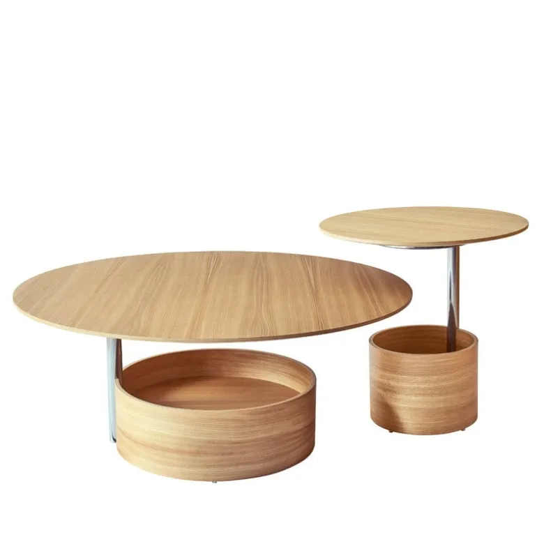 Maze Parasol coffee table, S, oak