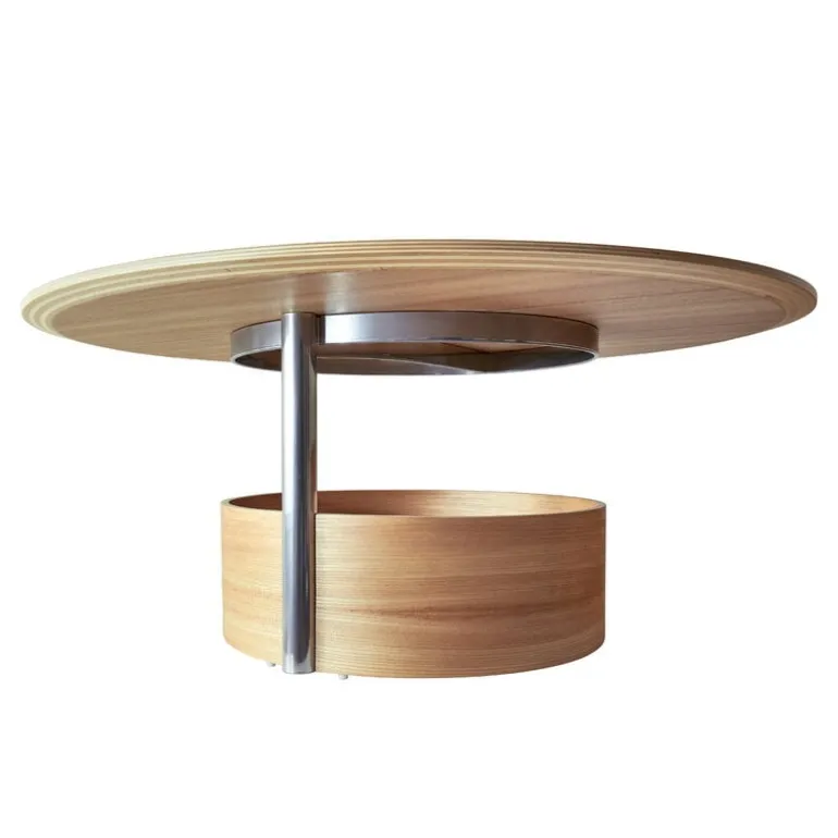 Maze Parasol coffee table, L, oak