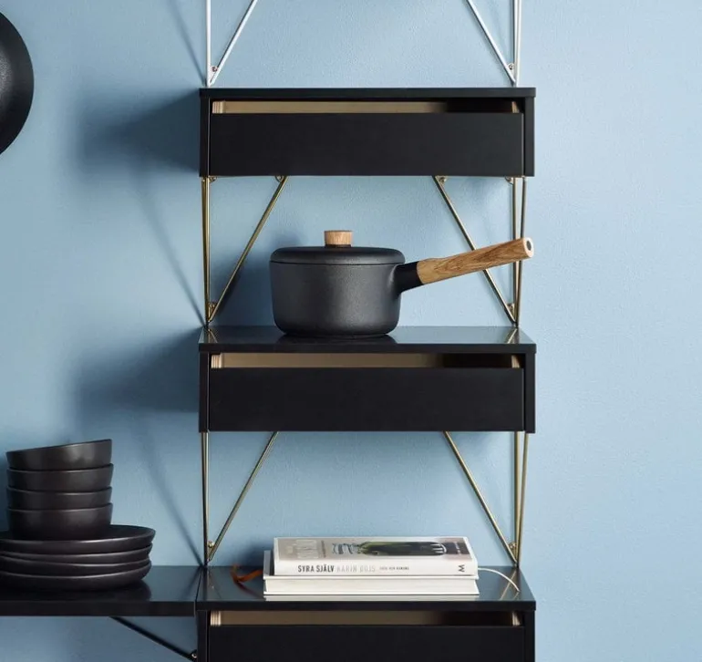 Maze Pythagoras brackets 2 pcs, black