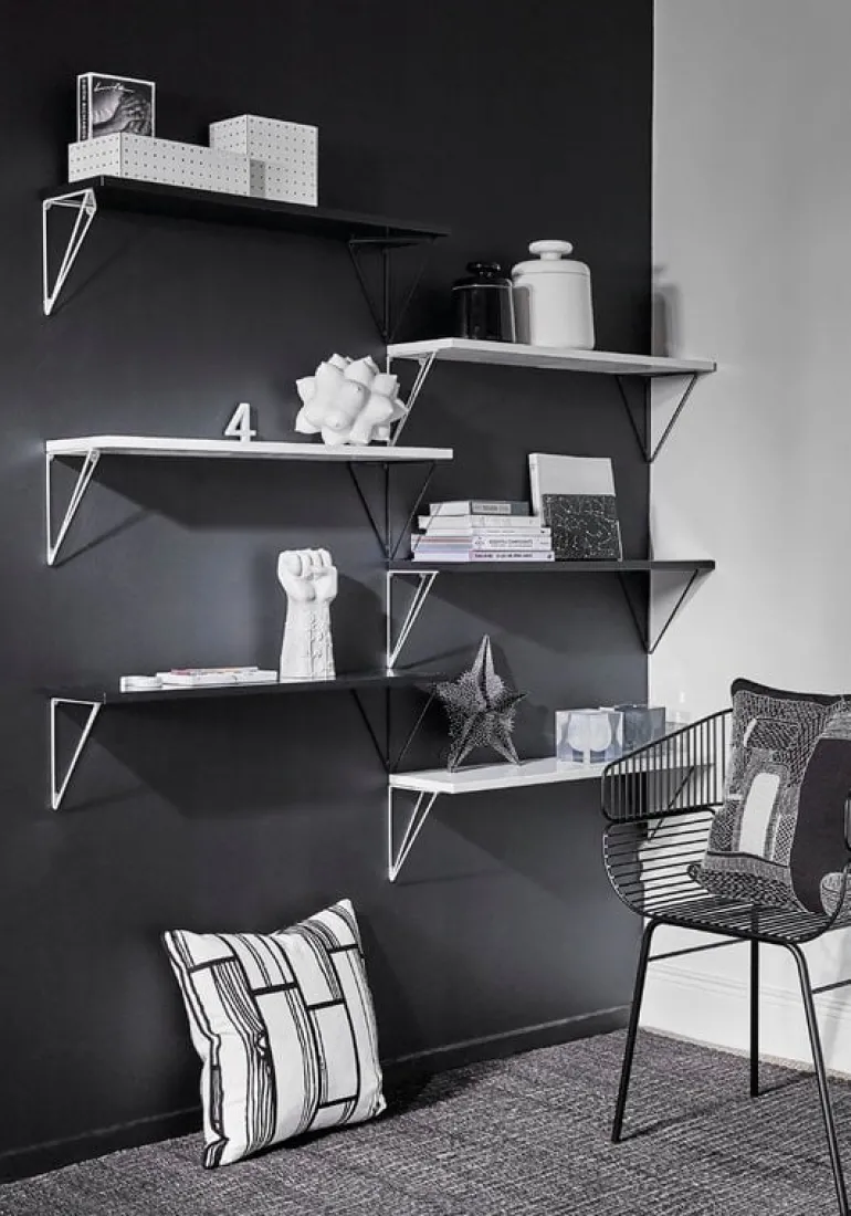 Maze Pythagoras brackets 2 pcs, black