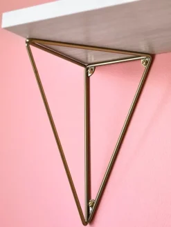 Maze Pythagoras brackets 2 pcs, brass