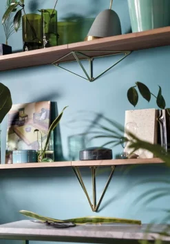 Maze Pythagoras brackets 2 pcs, brass