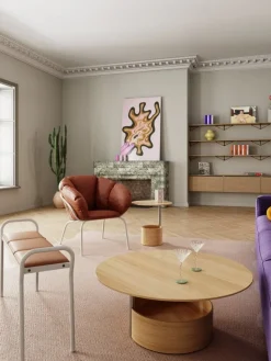 Maze Pythagoras cabinet, natural oak