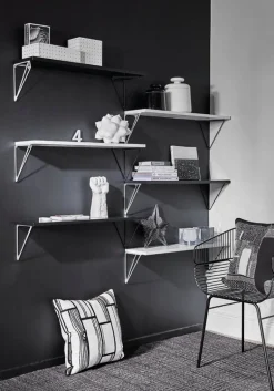 Maze Pythagoras shelf, 80 x 20 cm, white