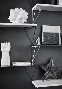 Maze Pythagoras shelf, 80 x 20 cm, white