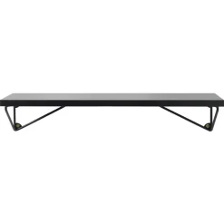 Maze Pythagoras XS shelf with brackets, black