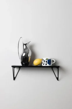 Maze Pythagoras XS shelf with brackets, black